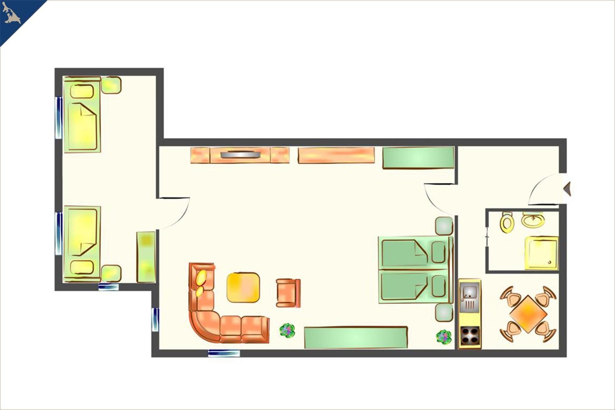 Villa Holtz Ferienwohnung Holtz 1 Цинновиц Экстерьер фото